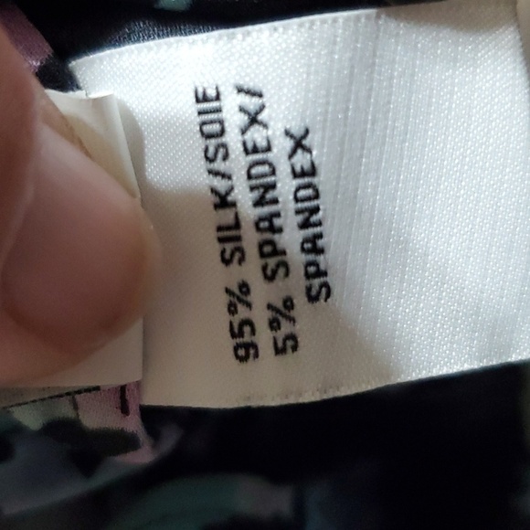 Diane von Furstenberg silk blend purple blue floral tie waist mini Freya dress - Picture 7 of 9